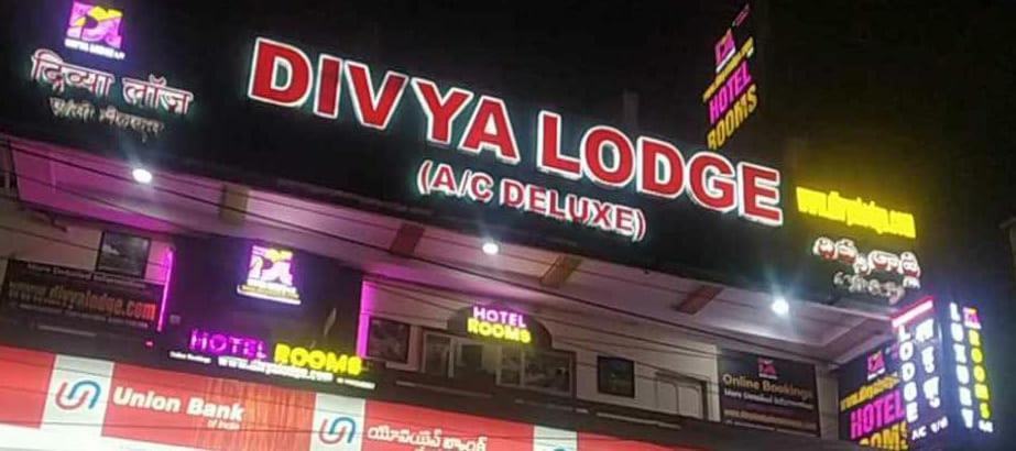 Divya Lodge Hyderabad Exterior foto